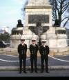 Radio Cadets at War Memorial in Plymouth November 1970.